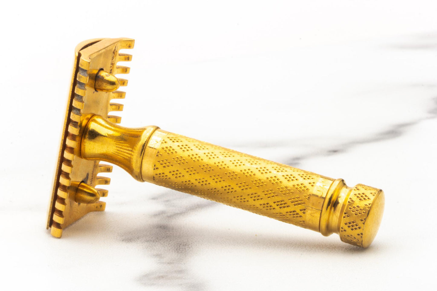 1920 Gillette New Improved Gold Tuckaway Double Edge Safety Razor Set | Original Condition