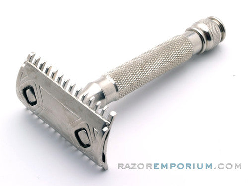 1930's Gillette Goodwill DE Safety Razor w/ Replica Handle