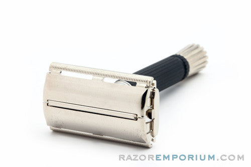 1968 Gillette Black Handle Super Speed Safety Razor N2