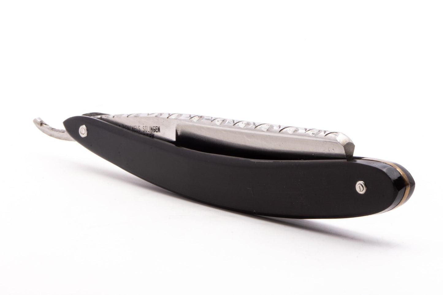 7/8" Vintage Restored J.A Henckles Friodur Inox Stainless Steel Straight Razor with Jimps