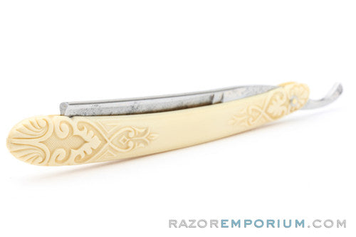 5/8" Thistle Cut Co Hollow Ground | NY USA Original Scales