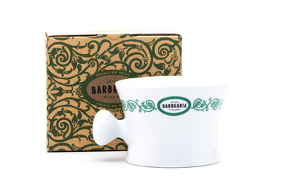 Antiga Barbearia de Bairro Porcelain Shaving Mug Principe Real (Green)