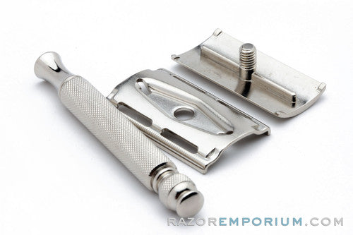 1952 Gillette Ball End Tech Safety Razor Canada | Factory Nickel