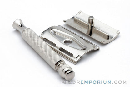 1952 Gillette Ball End Tech Safety Razor Canada | Factory Nickel