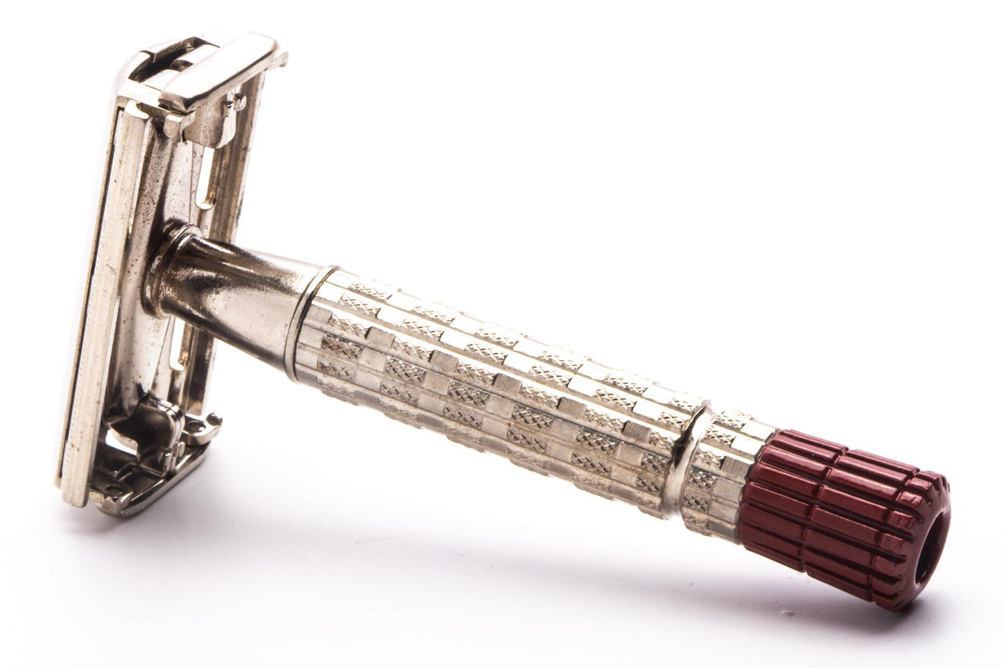 1955 A2 Gillette Heavy Red Tip Super Speed Safety Razor | Original Condition