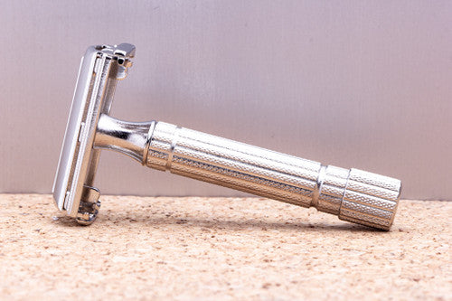 1953 Y2 President Double Edge Safety Razor | Rhodium Revamp