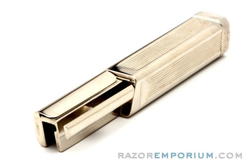 1930s Schick Type B Silver Repeating Injector Razor