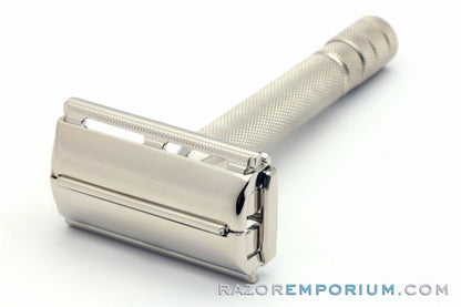 1953 Gillette Super Speed (DE) Safety Razor Y4 | Factory Nickel Revamp