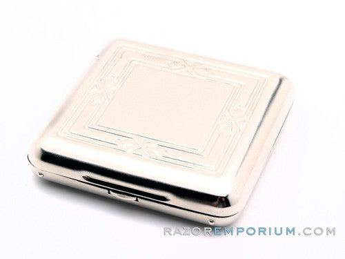 1922 Gillette New Improved Tuckaway Style Travel DE Safety Razor Set | Jacksonville, Fla.