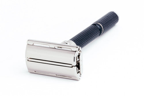 1973 Gillette Super 109 Adjustable DE Safety Razor Factory Nickel Revamp
