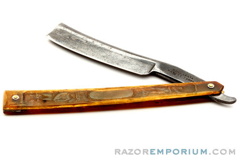 5/8" Murillo "Viva Espana" Vintage Straight Razor w/ Original Scales