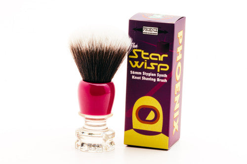 PAA | The Star Wisp - 26mm Stygian Synthetic Shaving Brush