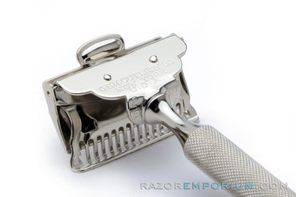1930's Gem S.E. Safety Razor Factory Nickel Revamp