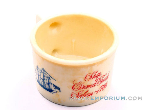 1978-80s Old Spice Shaving Mug - Ship Grand Turk Salem 1786
