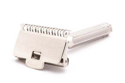 1930's Ever-Ready Single Edge Safety Razor  | Factory Nickel Revamp