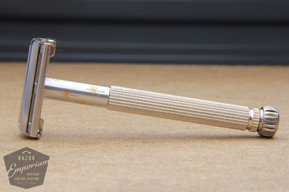 Gillette 1965 Champagne Star Lady Safety Razor K2