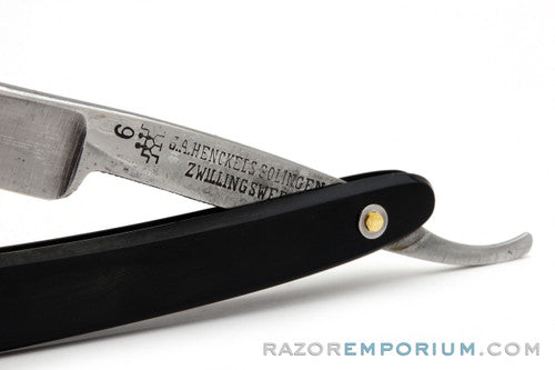 7/16" J.A. Henckels 6 Zwillingswerk Straight Razor | Solingen, Germany