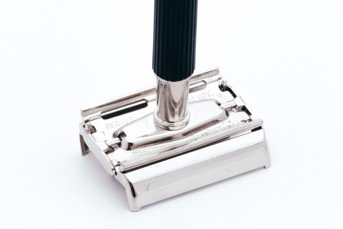 1973 Gillette Black Handle Super Speed Safety Razor