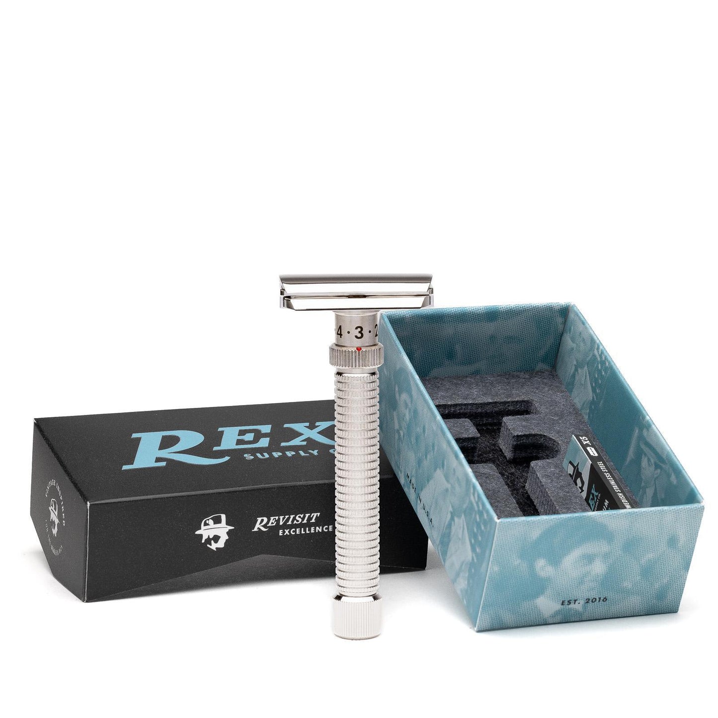 Rex Supply Co. | Ambassador XL Adjustable Double Edge Safety Razor