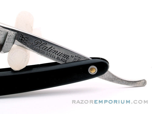 4/8" J.A. Henckels Twin Works #401 "Platinum" Straight Razor | Solingen, Germany