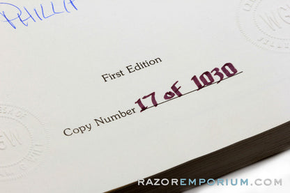 First Edition: A History of Shaving and Razors by Phillip L. Krumholtz
