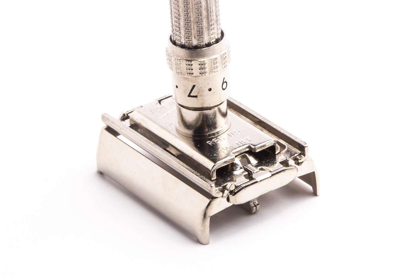 1964 L1 Gillette Slim Adjustable Double Edge Safety Razor Set |  Original Condition