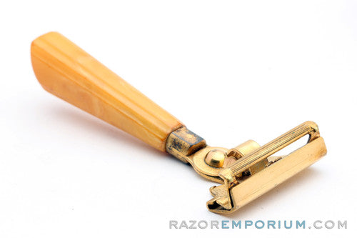 1950's Eversharp Schick Gold SE Injector Razor with Box