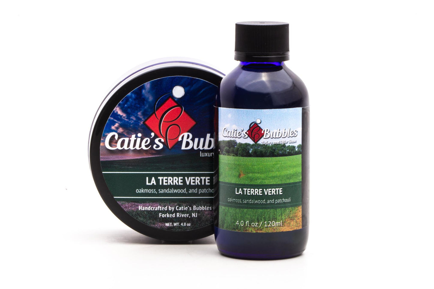 Catie's Bubbles | La Terre Verte Before & After Shave