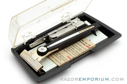 1960s Schick Adjustable Injector Safety Razor Set