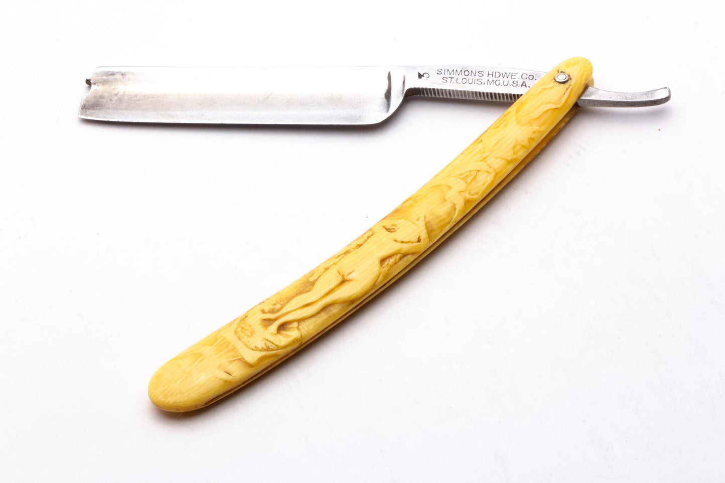 5/8" Simmons HDWE Co. 3 Classics on Clearance Straight Razor
