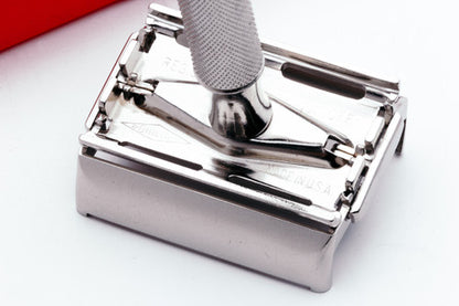 1940's Super Speed Double Edge + Red Case & Blade Dispenser