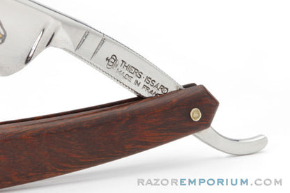 6/8" Thiers-Issard Hollow Ground Stamina Wood Straight Razor