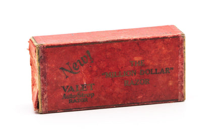 1930's Valet Auto-Strop Razor Set in Original Cardboard Box & Strop| Original Condition