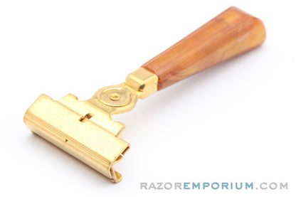 1935-45 Eversharp Schick Gold Injector SE Razor Type E