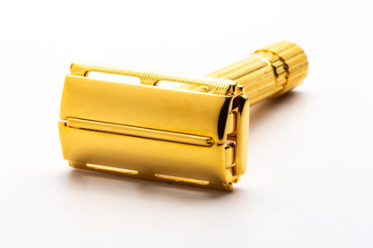 1947-51 Gillette Aristocrat TTO  Double Edge Safety Razor | 24K Gold Revamp