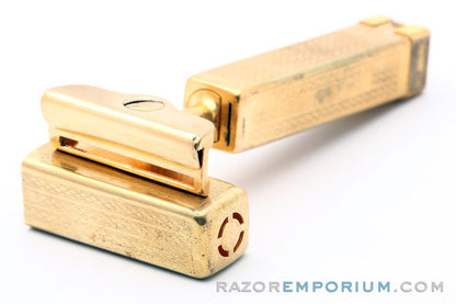 1930's Schick Type C3 Gold Repeating Injector Razor