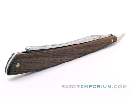5/8" Vintage Frameback Straight Razor w/ Cocobello Wood  | Paris