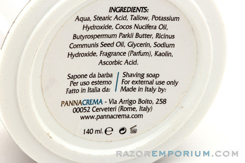 PannaCrema San Francesco Shaving Cream | Vintage