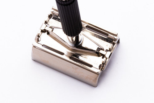 1969 O1 Gillette Black Handle Super Speed Safety Razor  | Original Condition