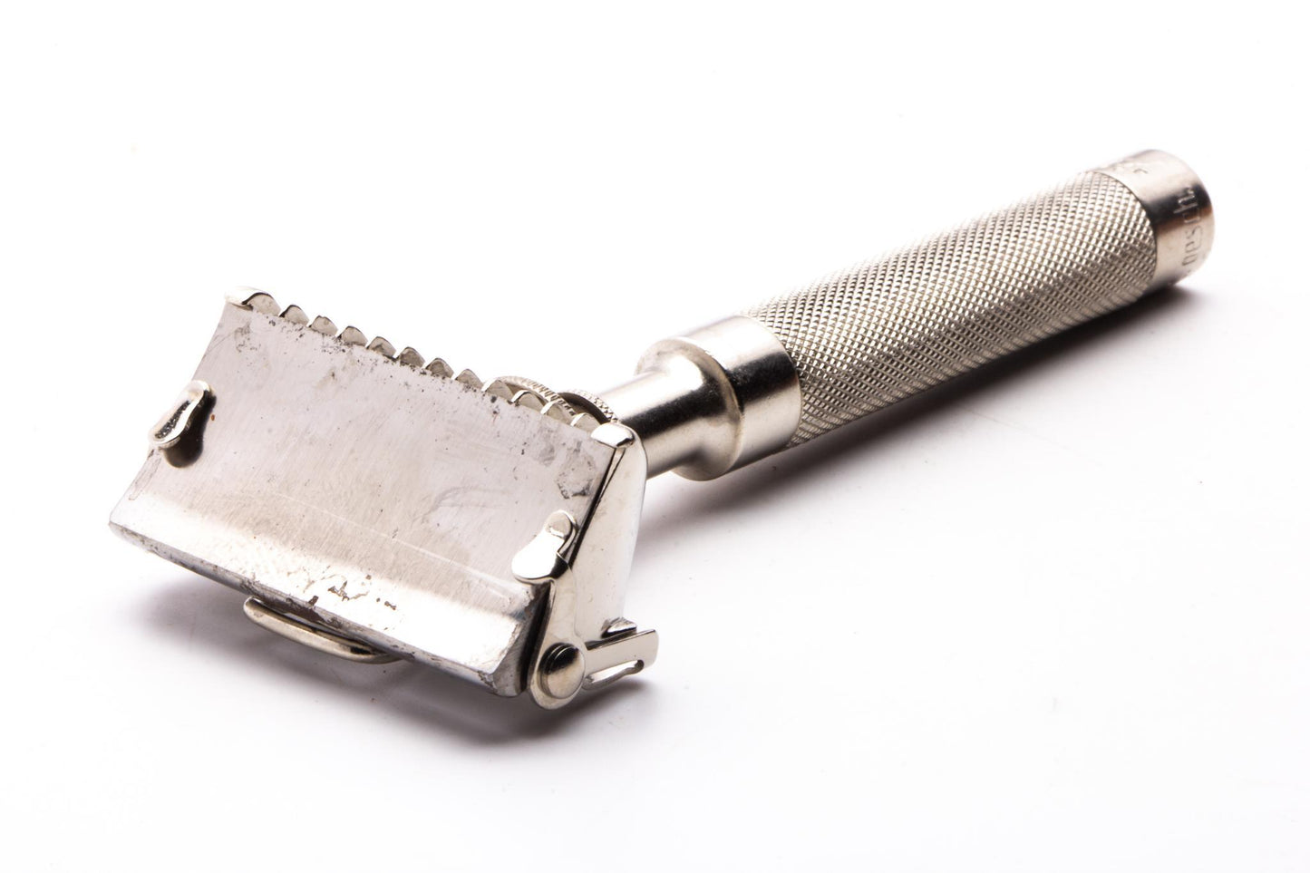 1950's J.A. Henckels Single Edge Safety Razor Set in Original Leather Case | Original Condition