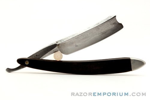 6/8" Holley & Co Straight Razor w/ Original Scales | Lakeville, Conn.