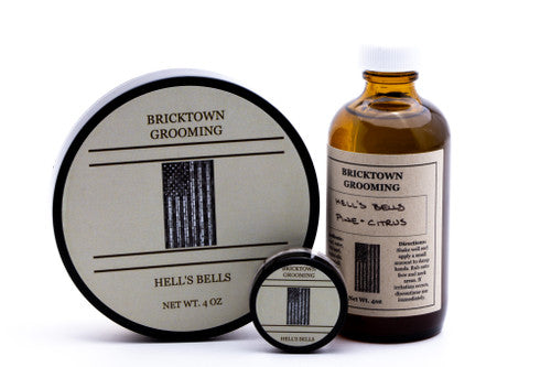 Bricktown Grooming Shave Soap | Hell's Bells Pine + Citrus