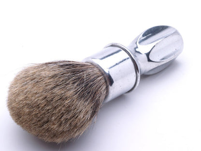 Vintage Restored Best Badger Shaving Brush | Metal Handle