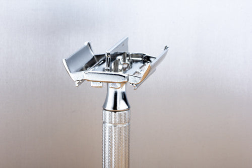 1953 Y2 President Double Edge Safety Razor | Rhodium Revamp