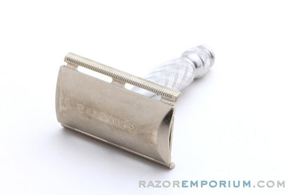 1970 Gillette Griffon Travel Tech DE Safety Razor Set P3