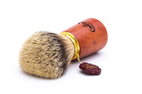 Omega 6144 Silvertip Badger Shaving Brush – Root wood