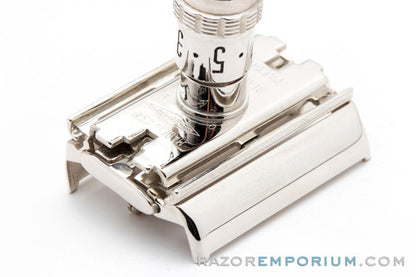 1969 Gillette Super Adjustable 84 TTO Short Safety Razor | Rhodium Revamp