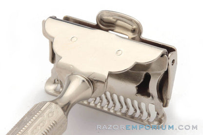 1930's Ever Ready 1912 SE Safety Razor - Factory Nickel