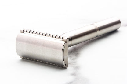Greencult Razors | GC1.1 Stainless Steel Silver Double Edge Safety Razor