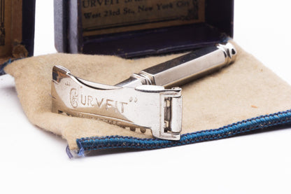 1920's Curvfit Women's Safety Razor Set | Original Condition
